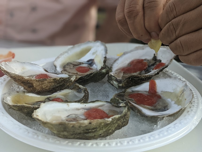 Tasty oysters in the Connecticut Food Crawl Part 3